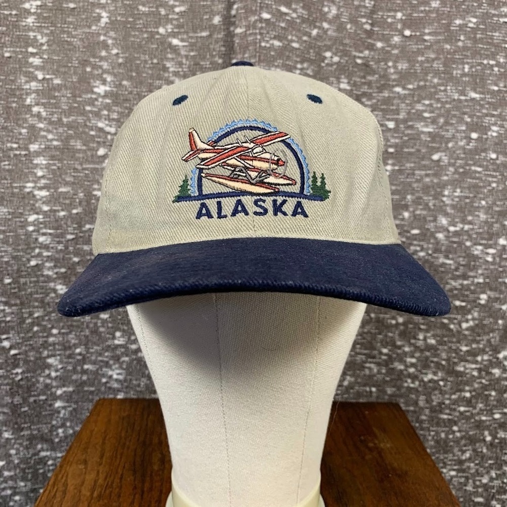Arctic Circle Enterprises Alaska Bush Pilot Seaplane Baseball Cap Hat Adjustable